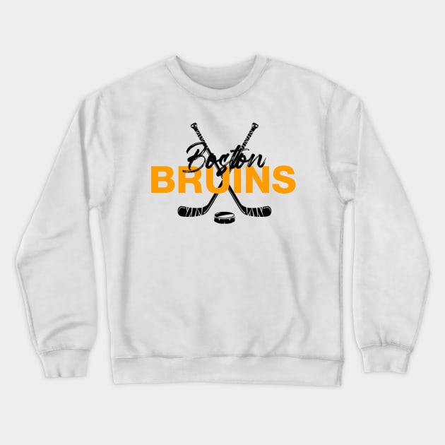 Boston bruins team Crewneck Sweatshirt by Cahya. Id